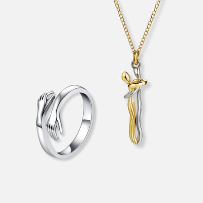 Pierścień Przytulania & Naszyjnik z Uściskiem