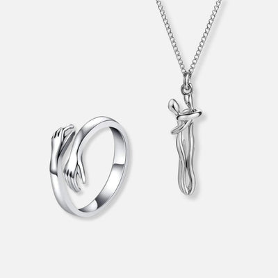 Pierścień Przytulania & Naszyjnik z Uściskiem