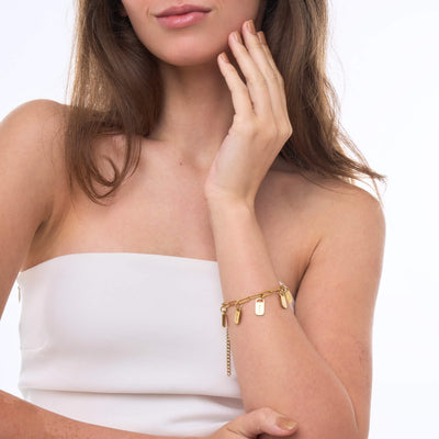 Spersonalizowana Bransoletka z Zawieszkami