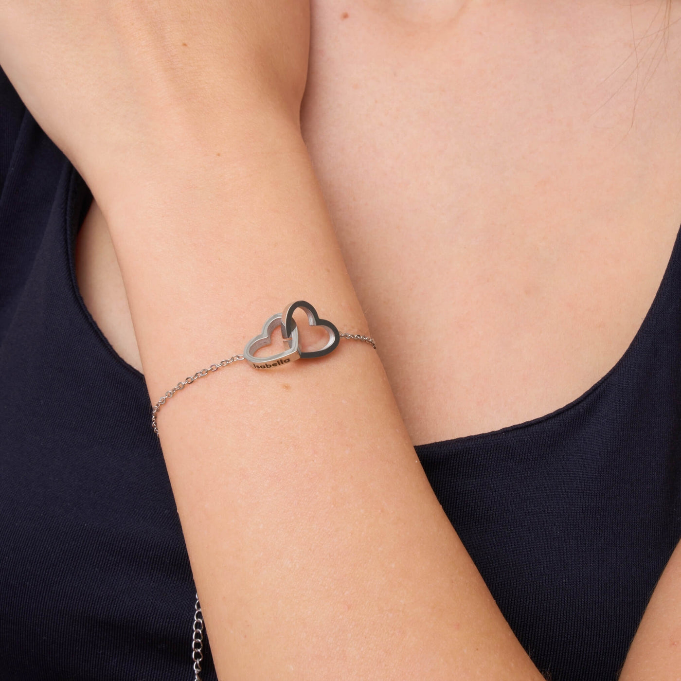 Spersonalizowana Bransoletka Serca