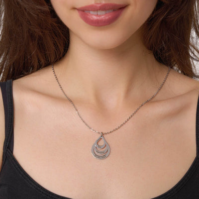 Spersonalizowany Naszyjnik z Kroplami