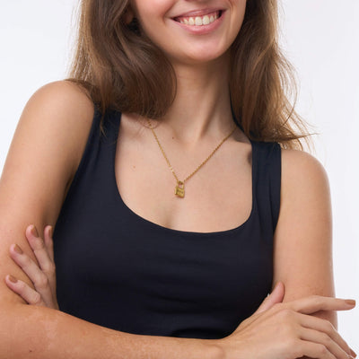 Spersonalizowany Naszyjnik z Kłódką