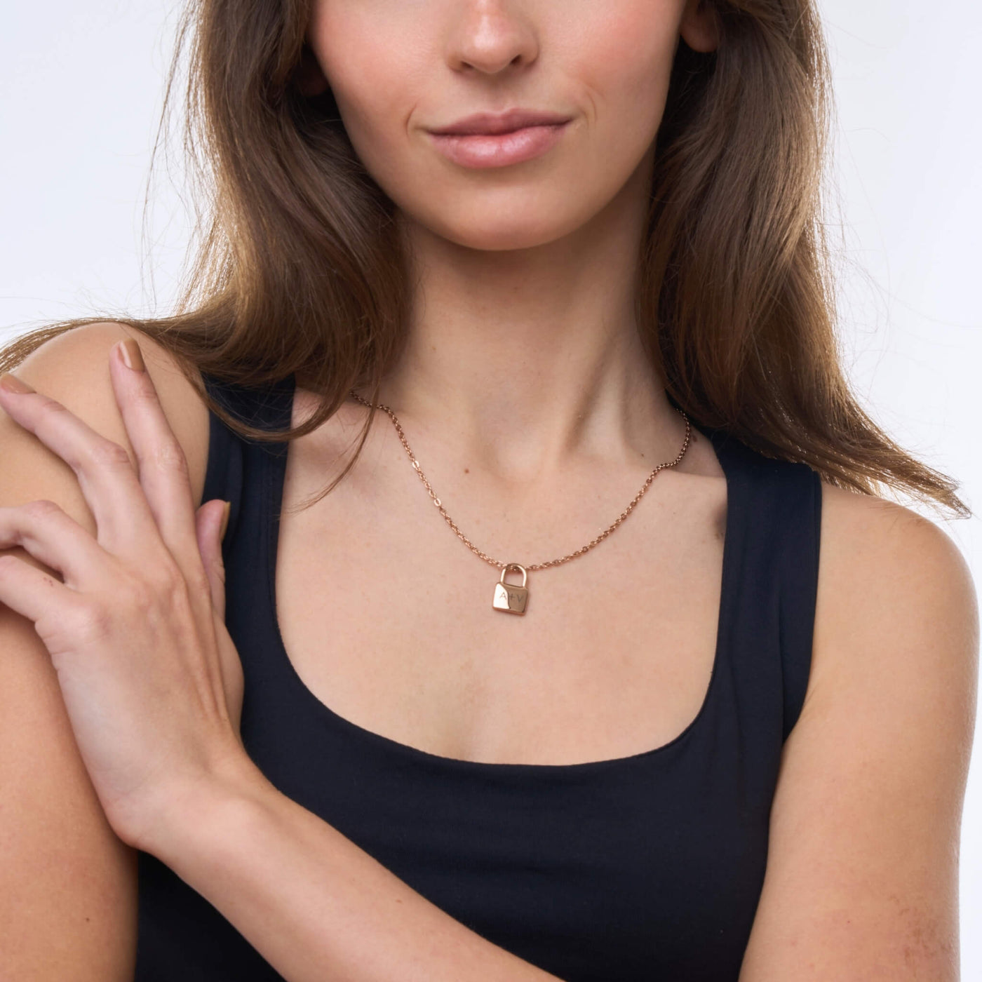 Spersonalizowany Naszyjnik z Kłódką