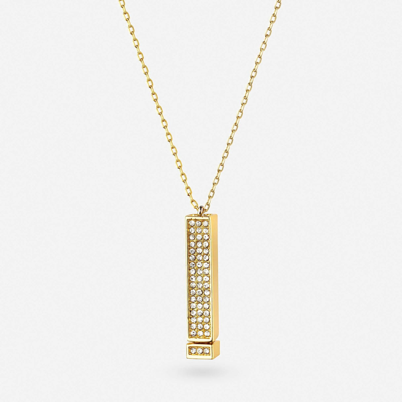 "I Love You" Naszyjnik - Prawdziwe Złoto