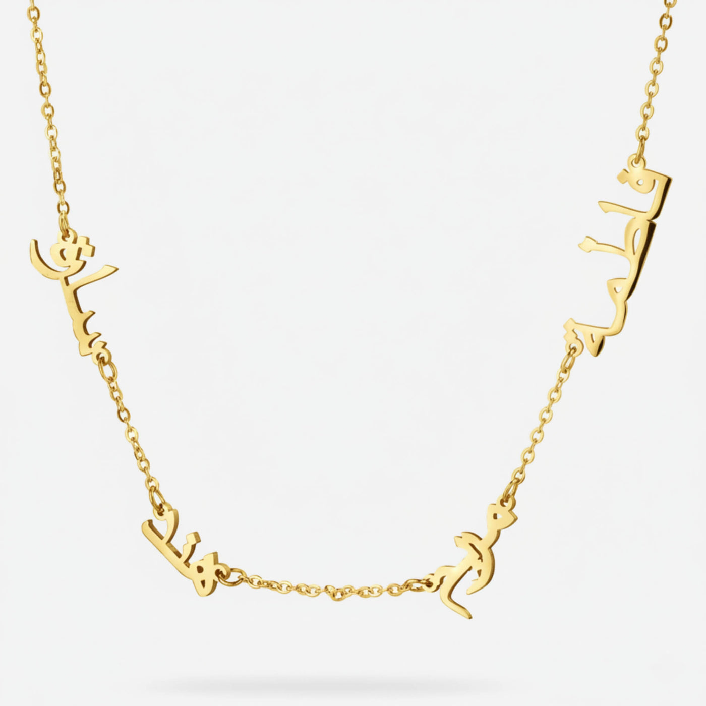 Personalizowany Arabski Naszyjnik – Wiele Imion